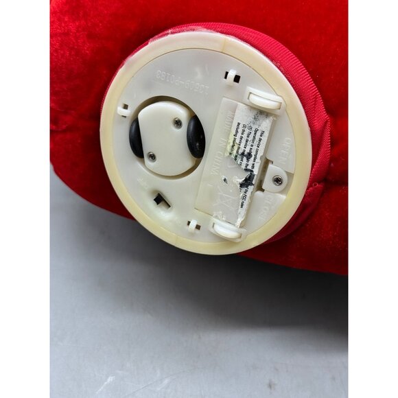 Santa On Airplane Plush Toy Decoration with Musical Feature Used READ - Picture 7 of 8